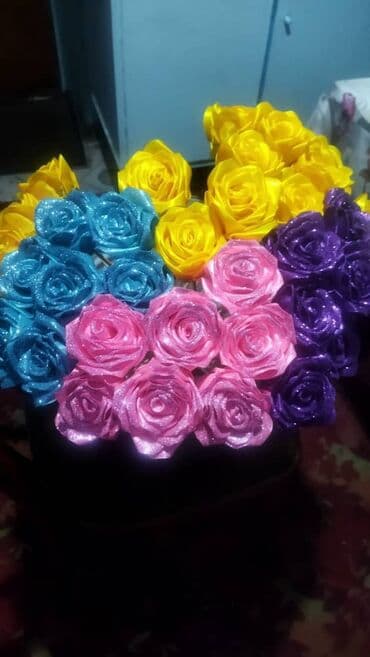 цветы бишкек дешево: Цветы 🌺 ❤️прошу писать заранее Делаю на заказ вечные розы,лучшая — 8
