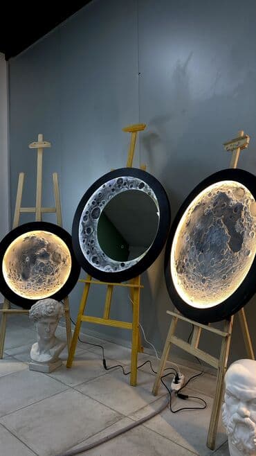 настенные лампы: 🌙 Настенный светильник-панно «Луна» с LED-подсветкой — 4