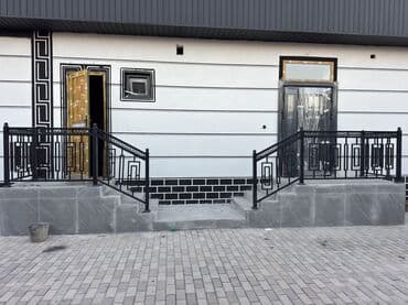 двери на балкон: Готовые перила, Материал: Металл, Для террасы, Новый — 3