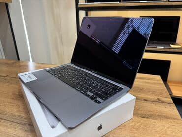 notnik: Ультрабук, Apple, 8 ГБ ОЭТ, Apple M1, 13.3 ", Колдонулган, Оюндар үчүн, эс тутум NVMe SSD — 2