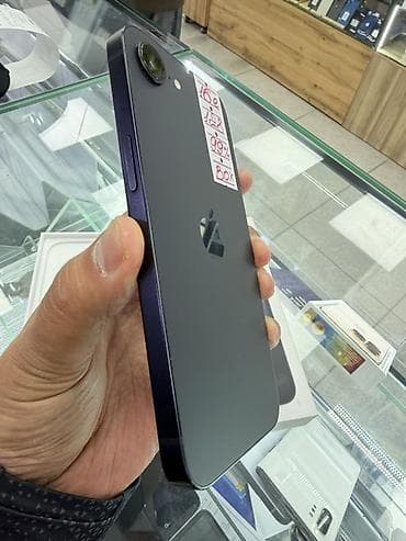 iphone osh: IPhone 16e, Б/у, 128 ГБ, Черный, Коробка, 99 % — 3