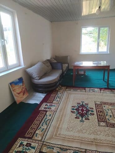 сдаю дом село кок жар: 40 м², 2 комнаты, Утепленный, Забор, огорожен — 1
