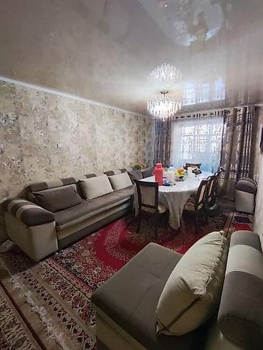 Квартиры: 3 комнаты, 58 м², Центральная мечеть 104 серия, 1 этаж, Косметический ремонт — 1