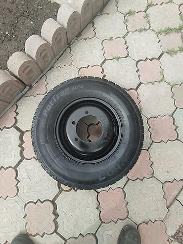 10 r20: Колеса в сборе 240 / 80 / R 13, Лето, Б/у, 1 шт, Легкий коммерческий транспорт (C/LT), Железные, отверстий - 4 — 1