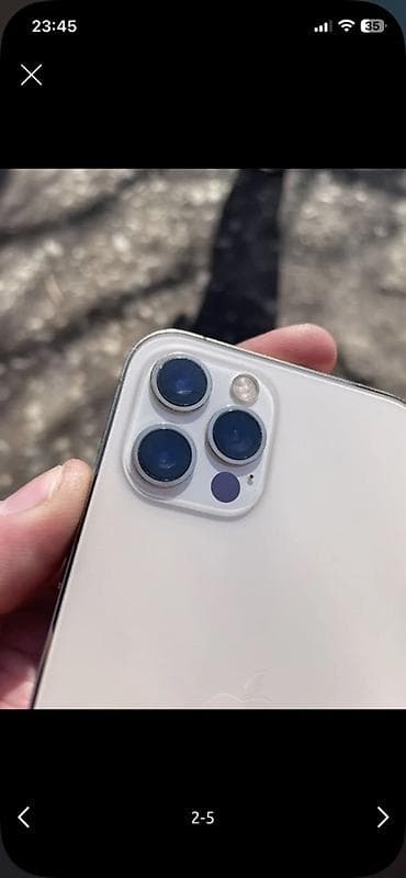 poco m2: IPhone 12 Pro, Серебристый — 7