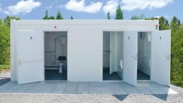 Изготовим на заказ мобильныеоборудованные туалеты и душевые кабины