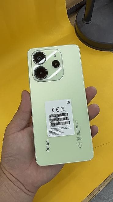 redmi a3 pro: Redmi, Redmi Note 14, Б/у, 128 ГБ, цвет - Зеленый, 2 SIM — 1
