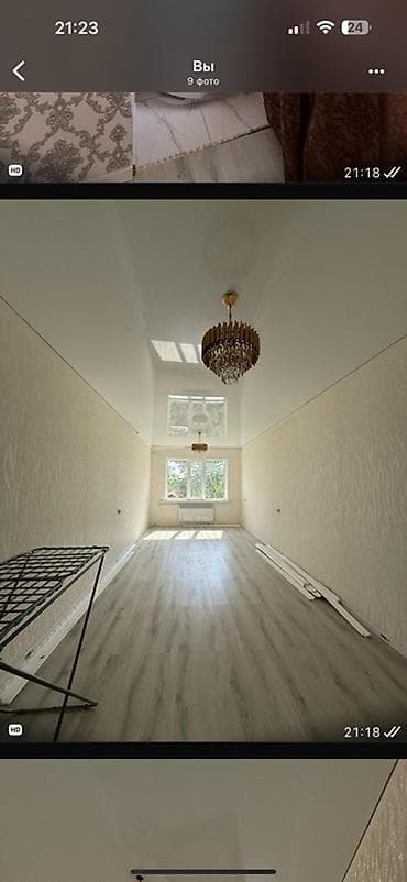 60 м², 2 комнаты, Бронированные двери, Видеонаблюдение, Евроремонт