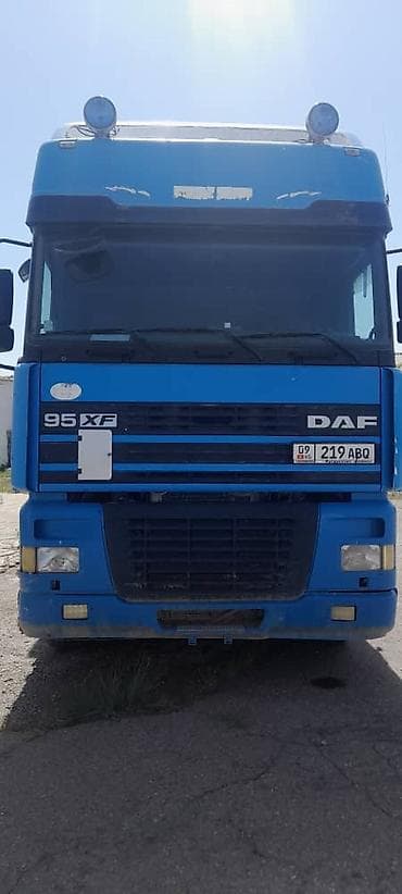 даф тигач: Тягач, DAF, 2002 г., Шторный — 3