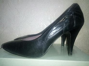 foot patch: 37р. жен., туфли, Греция, класс. "лодочки", натуральная кожа и внутри — 1