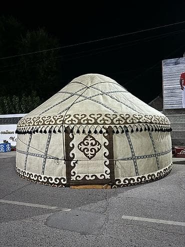 Спорт и хобби: Аренда юрты, Каркас Деревянный, 65 баш, Казан, Посуда, С полом — 6