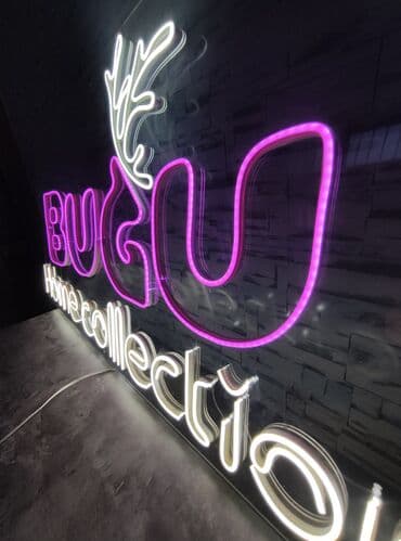 изготовление рекламных вывесок: | Неоновые вывески, Вывески, | Разработка дизайна, Снятие размеров — 2