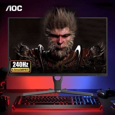 мониторы nvidia g sync: Монитор, AOC, Жаңы, QLED, 27" - 28" — 4