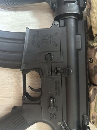 купить страйкбольный автомат калашникова бу: Страйкбольный привод King Arms Colt M4A1 Ultra Grade AEG Состояние — 5