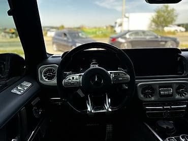 новый гелик: Mercedes-Benz G-class AMG: 2021 г., 4 л, Автомат, Бензин, Внедорожник — 9