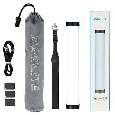 Nanlite PavoTube 6C — портативная RGBWW‑световая трубка для фото и — 5