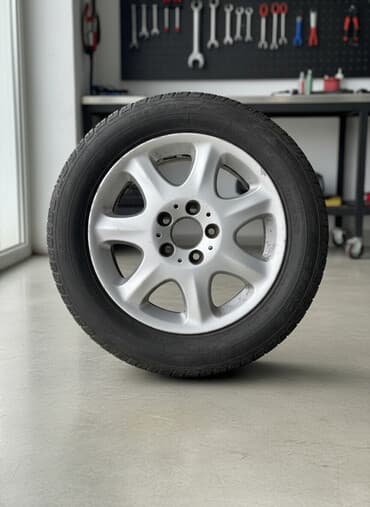 обмен авто с моей доплатой: Литые Диски R 16 AMG, 1 шт, отверстий - 5, Б/у — 1