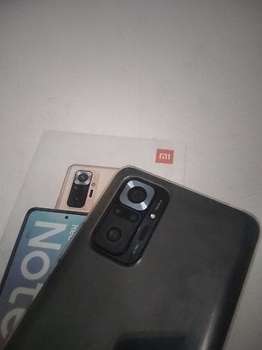 Redmi, Redmi Note 10 Pro, 128 ГБ, цвет - Черный, 1 SIM, 2 SIM