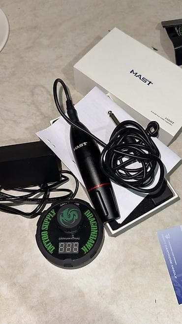 продажа волос: Набор для татуировки и перманентного макияжа Состав: - Роторная — 4