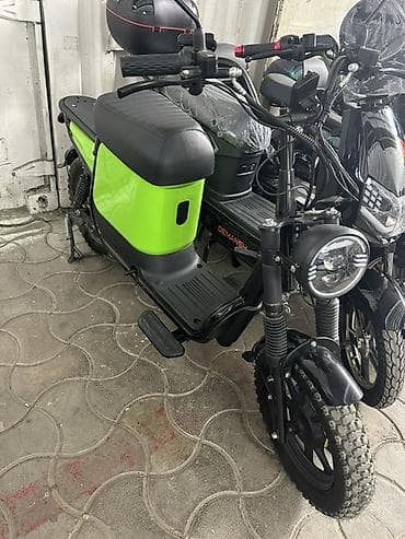 литий ионные аккумуляторы: Электроскутер с выносным литий-ионным аккумулятором - Тип — 1