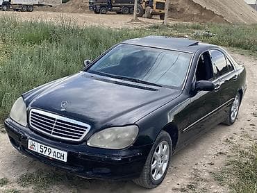 насадки глушитель: Mercedes-Benz S-Class: 1999 г., 4.3 л, Автомат, Бензин, Седан — 3