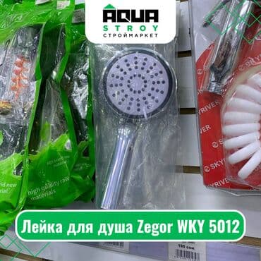 запчасти на газовое оборудование: Лейка для душа Zegor WKY 5012 Для строймаркета "Aqua Stroy" качество — 1