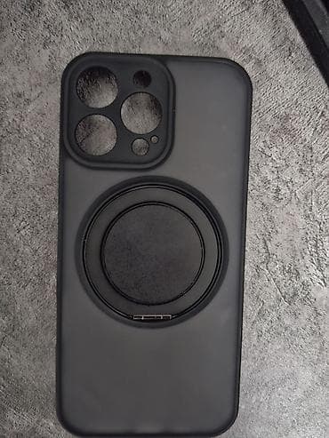 Чехол для iPhone 16 Pro Max матовый кейс с полупрозрачной спинкой и