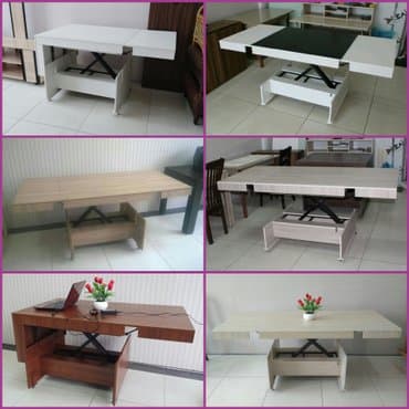 раздвижные журнальные столики: Стол "Стамбул" журнально-обеденный стол, который легко превращается — 2