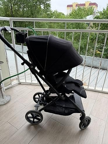 anex e type: Коляска, Cybex, цвет - Черный, Б/у — 3
