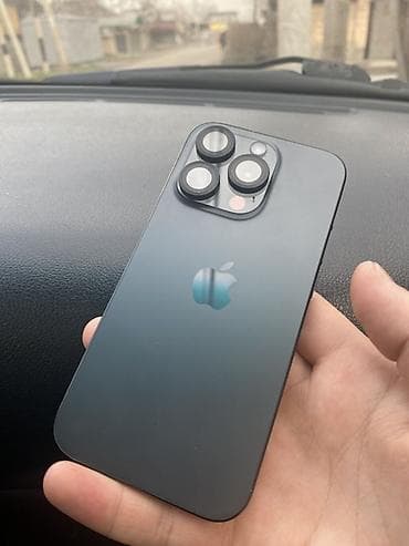 mate 50: IPhone 15 Pro, Новый, 256 ГБ, Black Titanium, 87 % — 1