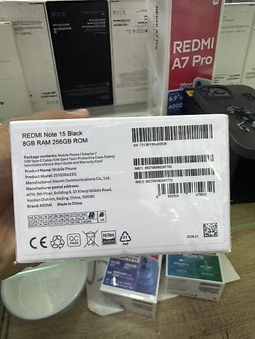 type: Redmi, Redmi Note 15, 256 ГБ, цвет - Черный — 2