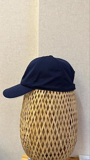 новый: Бейсболка Loro Piana Storm System - Цвет: темно‑синий, низ козырька – — 3