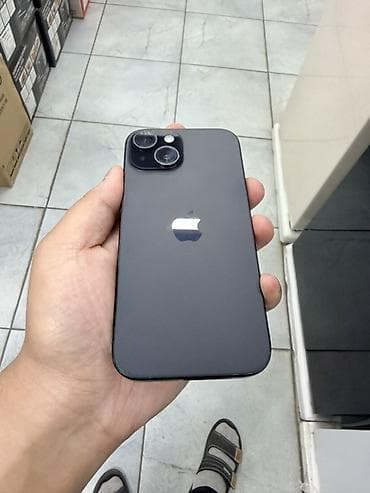 ipad m4: IPhone 15, Б/у, 128 ГБ, Midnight, Чехол, 84 % — 3