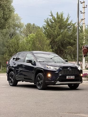 ручник: Toyota RAV4: 2019 г., 2.5 л, Вариатор, Гибрид, Кроссовер — 3