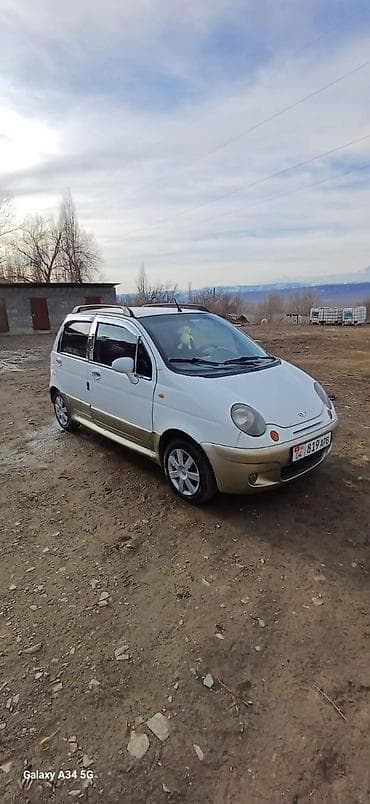 Daewoo Matiz: 2005 г., 0.8 л, Вариатор, Бензин, Хэтчбэк at lalafo.kg Daewoo Matiz: 2005 г., 0.8 л, Вариатор, Бензин, Хэтчбэк