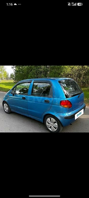 сктер: Daewoo Matiz: 2000 г., Кол менен иштөөчү, Бензин, Хетчбек — 6