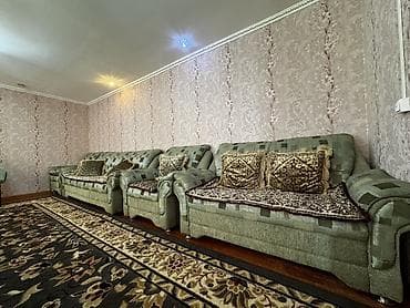 мебель сатылат: Ашкана үчүн жумшак бурчек, түсү - Жашыл — 2