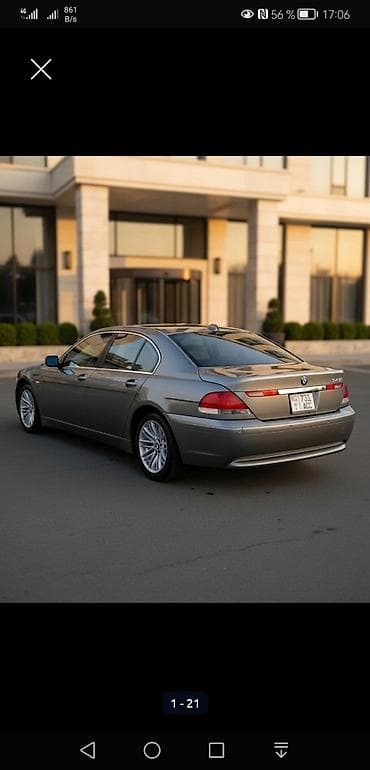 Транспорт: BMW 7 series: 2003 г. — 1