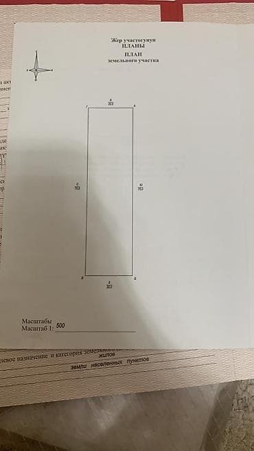 участка сатылат: 15 соток, Айыл чарба үчүн, Кызыл китеп — 7