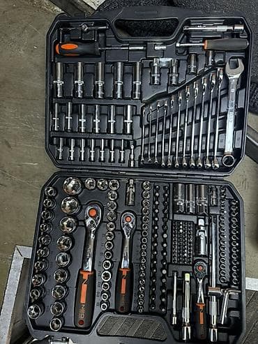Инструменты: Немецкий набор инструментов NEO Tools, 219 предметов, в прочном — 3