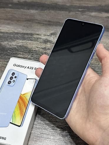 iphone xe: Samsung Galaxy A33 5G, цвет - Голубой — 2