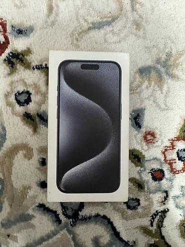 realmi 11 pro: IPhone 15 Pro, Б/у, 128 ГБ, Черный, Коробка, 89 % — 1