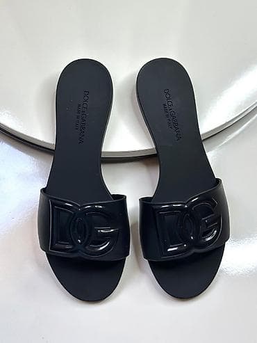 Босоножкалар, 35.5, 36, Dolce & Gabbana, Жаңы, түсү - Кара