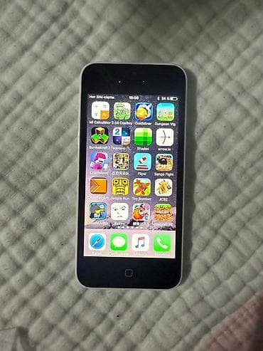 nintendo 3d: IPhone 5c, Б/у, Белый, Кабель — 6