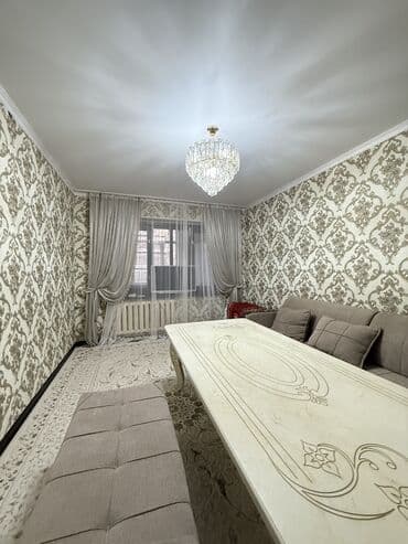 сдается квартира долгосрочные ош: 3 комнаты, 80 м², 106 серия улучшенная, 1 этаж — 3