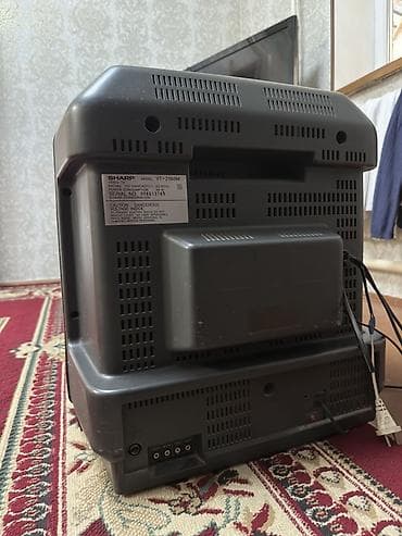 китайский телевизор купить: Телевизор с видеомагнитофоном Sharp VT-2198M (CRT, встроенный VHS) - — 4