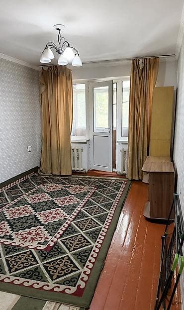 Квартиры: 2 комнаты, 44 м², Юг-2 мкр 104 серия, 3 этаж, Косметический ремонт — 1