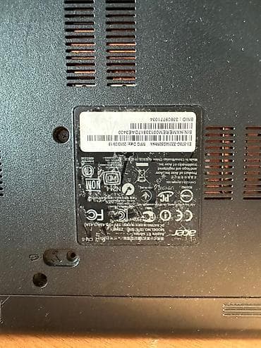 intel core: Ноутбук, Acer, 4 ГБ ОЭТ, Intel Core i3, 15.6 ", Колдонулган, Татаал эмес тапшырмалар үчүн, эс тутум SSD — 6