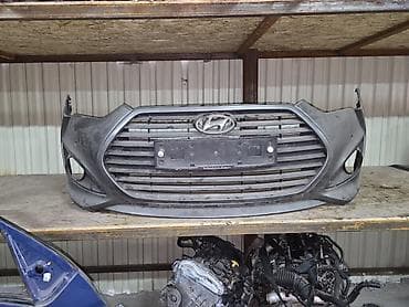veloster: Бампер Hyundai, Б/у, Оригинал — 1
