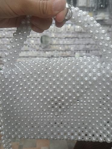 сумка из бисера: Клатч, Материал: Бусины, Женские, Новый — 4